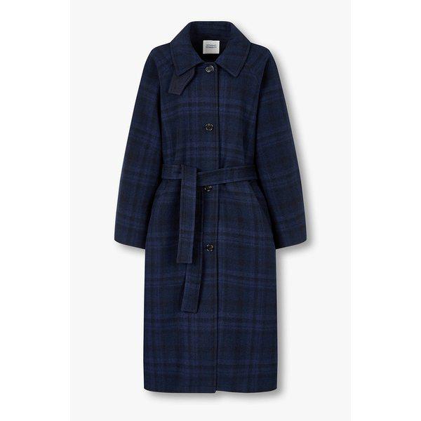 チェック バルマカン コート 9195411512158