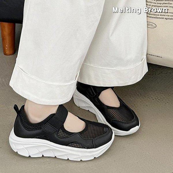 女性用夏用スニーカー メリージェーンシューズ RM82