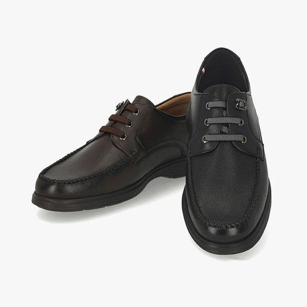 男性牛革3ホールラウンドスリムデッキシューズ3cm LCMC95U439_YS