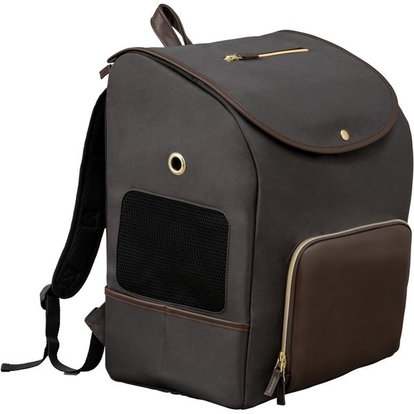 P-MPR350ブラウン [前かけできるペットリュック] メーカー直送
