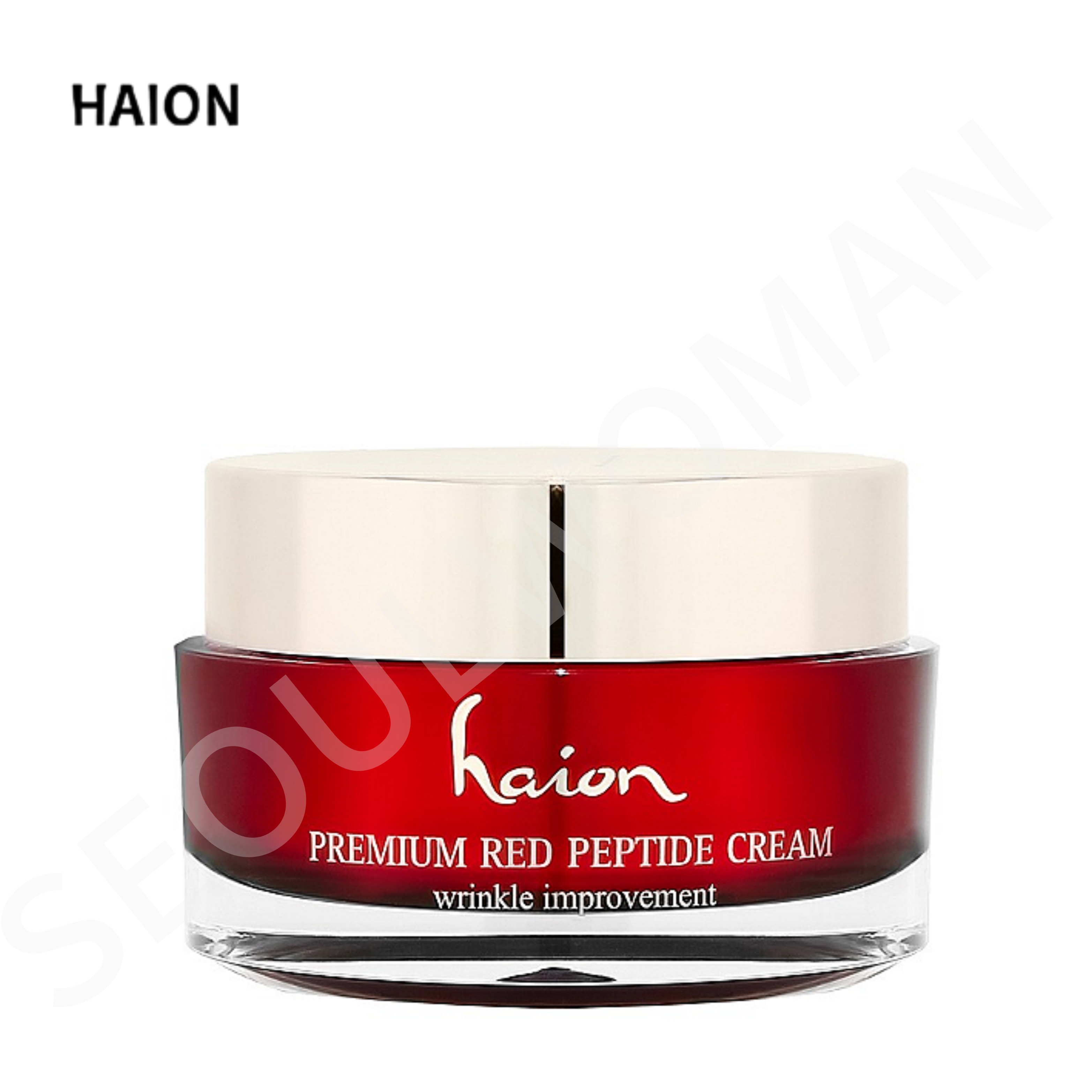 ハイオン プレミアム レッド ペプチド クリーム 50ml ワ改善機能性, 低分子ペプチド30ppmg配合 Premium Red Peptide Cream K-Beauty