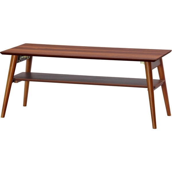 FCT-900Tウォールナット [折り畳みセンターテーブル] メーカー直送