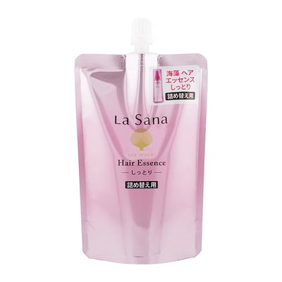 ラサーナ 海藻 ヘアエッセンス さらさら 本体残量9割＆詰め替え140ml ラサーナ 海藻 ヘアエッセンス さらさら 本体残量9割＆詰め替え