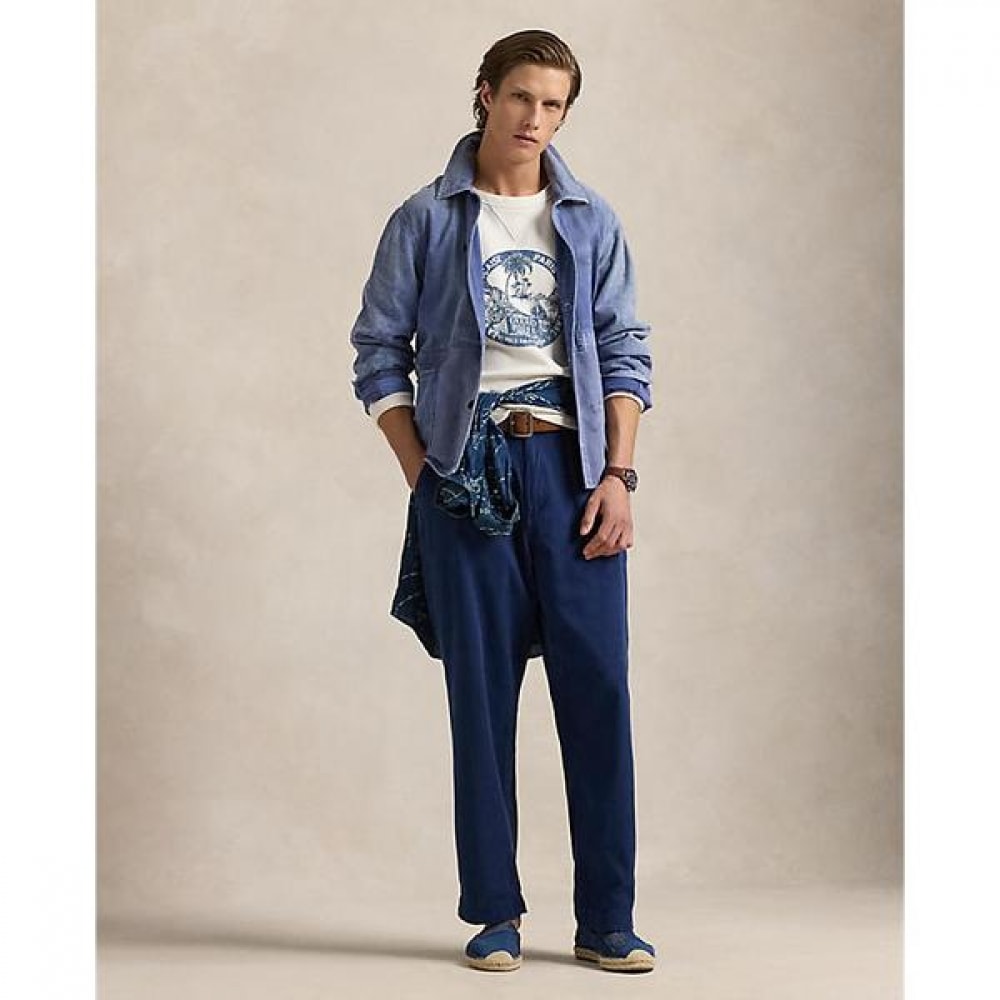 ポロ ラルフ ローレン メンズ リラックスフィット ガーメントダイ ツイルパンツ MNPOPNT14H20085400