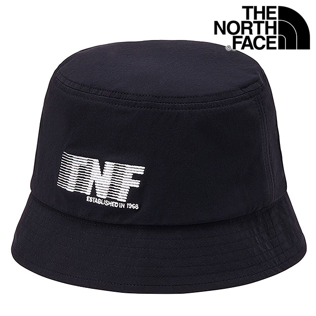 メール便 フレキシブルグラフィックハット [NN02608-K] メンズ・レディース 帽子 パフォーマンスハット ストレッチ 黒 ブラック 正規取扱店