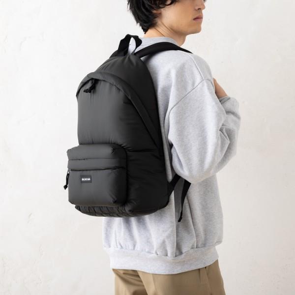 リュック バックパック PUFFY COATED ブラック メンズ 503221 2AAMC 1000