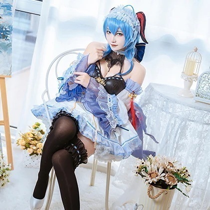 コスプレ 衣装 子供 大人原神甘雨メイド服変仮コスプレ服コスプレ衣