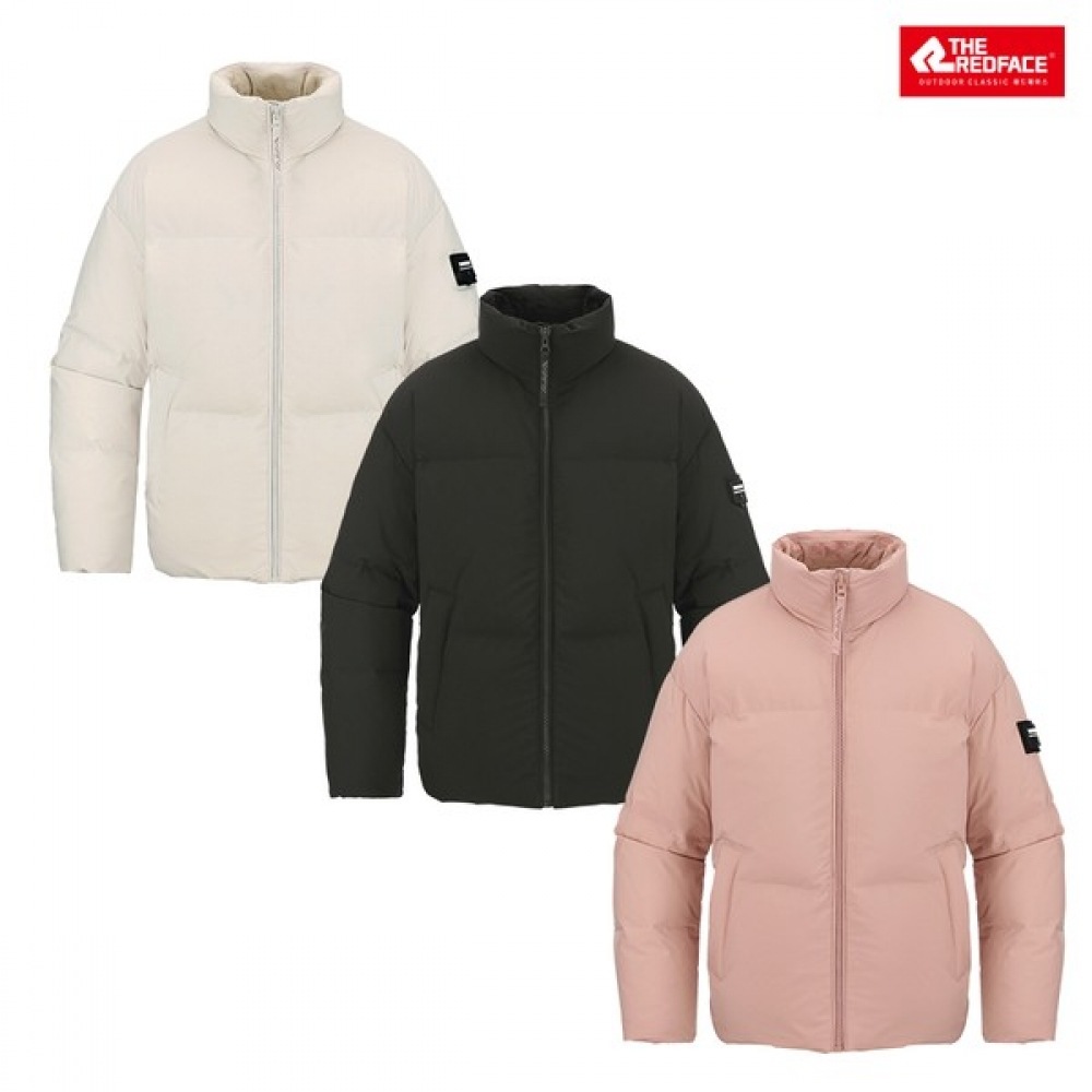 (レッドフェイス) レディースコントラストルーズダウンレディースジャケット REWFJKW22654