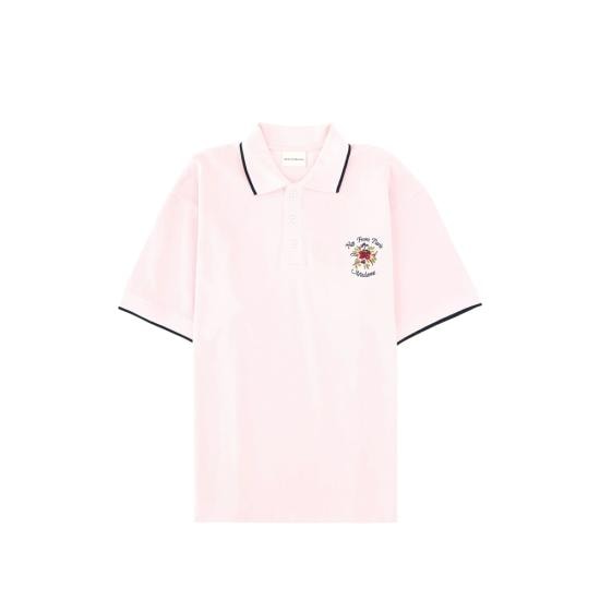 DROLE DE MONSIEUR Men Polo Shirts J PL161 CO264 LIPIN PINK