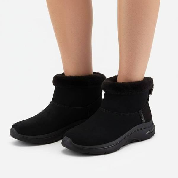 女性用 GOWALK Arch Fit 2.0 ブーツ スリップイン SP0WSCEW033 144569 BBK