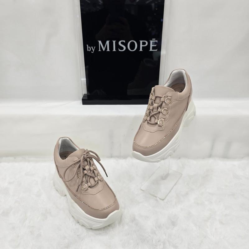 By 女性 ジュエリー ポイント 背が高くなるスニーカー 112HT430ST009 LPINK 1 JJ