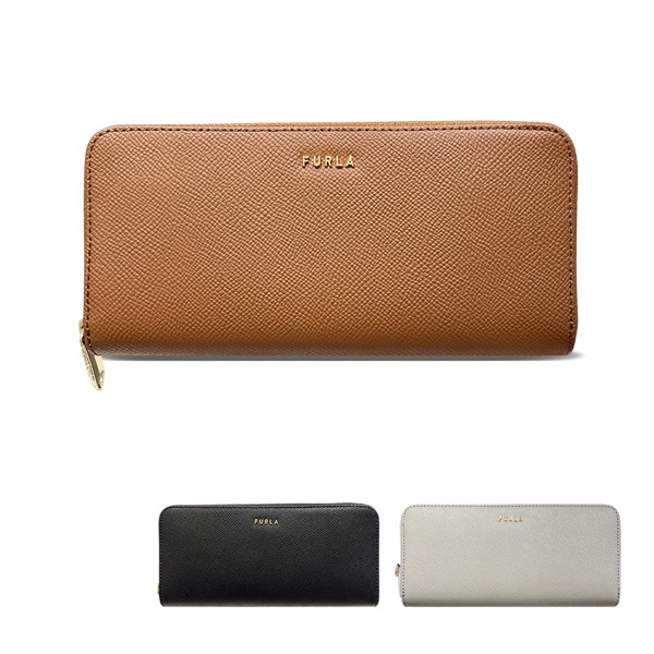 即発 長財布 財布　ラウンドファスナー 無地 レザー レディース アウトレット 関税込み PCF0CL0