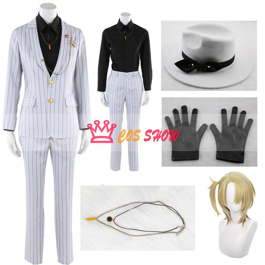 赤字販売!バーチャル YouTuber VTuber NIJISANJI EN ルカ・カネシロ コスプレ衣装 Luca Kaneshiro cosplay 仮装 帽子+手袋 オーダーメイド製作可能 仮