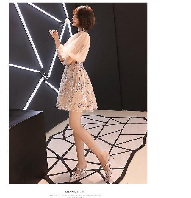 注目 可愛いミニドレス 人気新作 レースドレス 美しく上品なデザインミディアムワンピース パーティードレス ドレス サイズ S Www Pulse Orange Cm