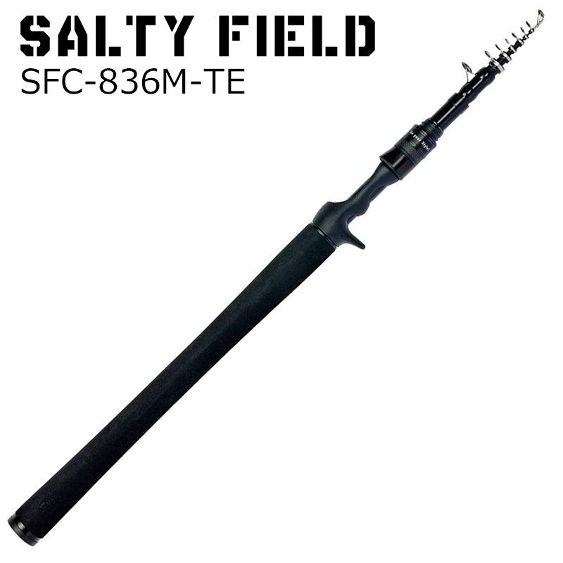 アブガルシア SFC-836M-TE ソルティーフィールド SFC-836M-TE 8.3ft 6ピース ベイト 1621532ABU