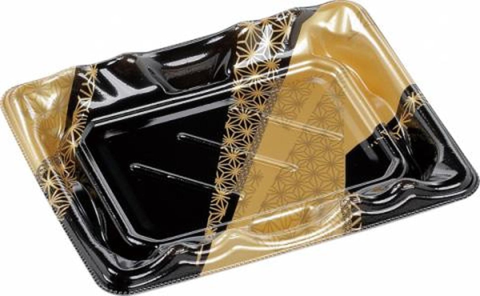 【ケース販売】 エフピコ(Fpco) 大波皿2-3 麻帯金 900枚入 4SYF