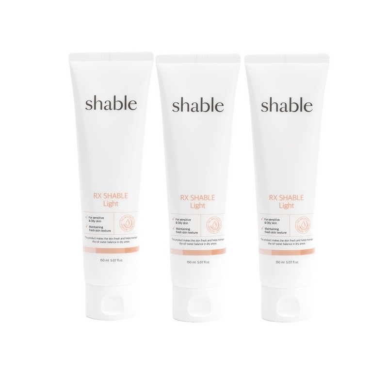 [SHABLE] [10%割引] シャベルライト大容量水分クリームスーディングパンテノール 高保湿 樹脂肌 再生 150ml, 3個