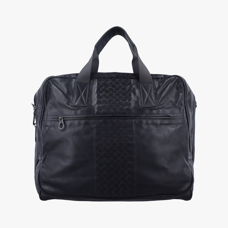 イントレチャートブラックレザーB00818866F中古