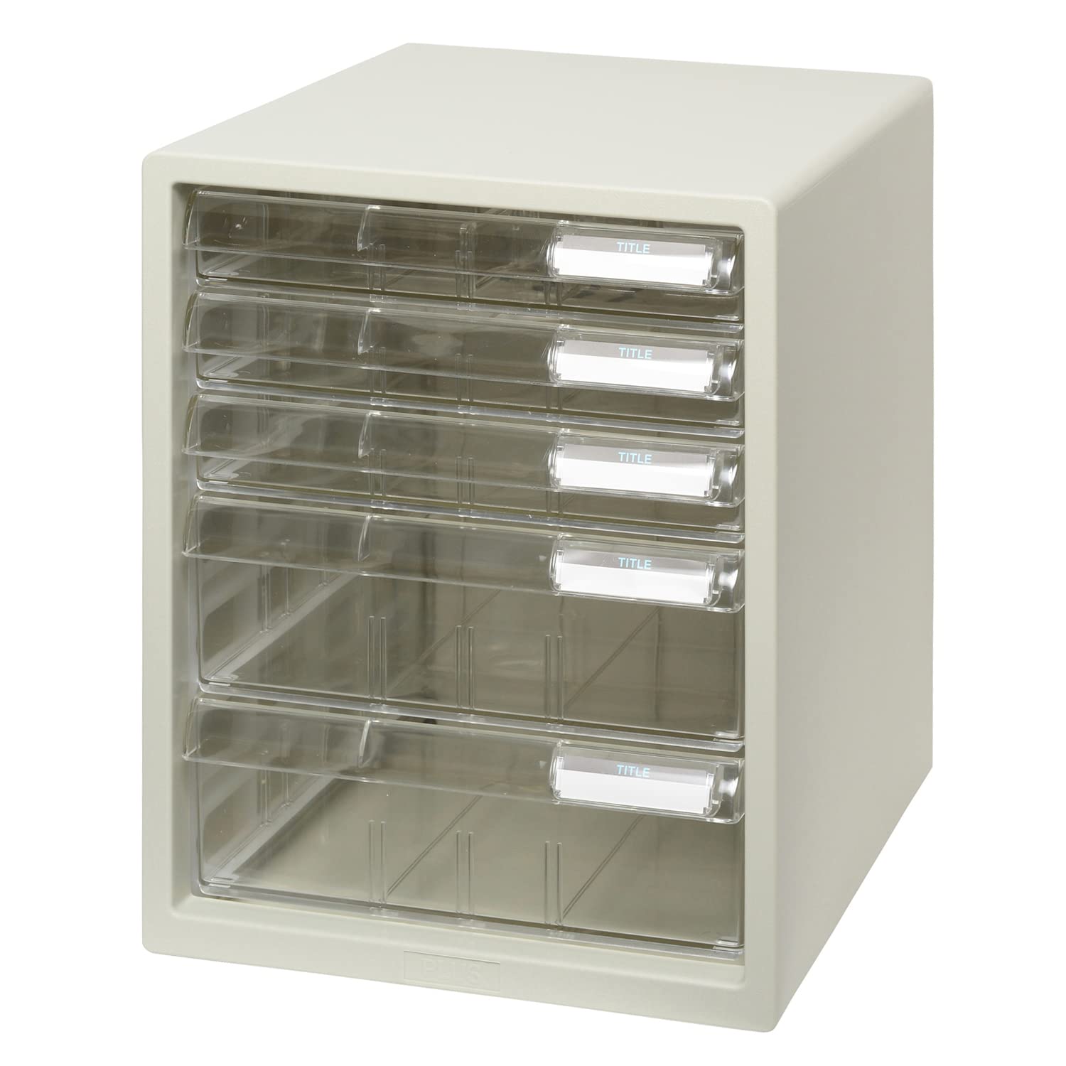 全国送料無料 プラス レターケース A4 縦 浅型3段 深型2段 ホワイト 16-118 LC-123AC