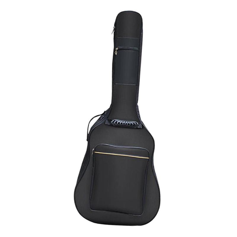 豪華 ギターバッグ 収納袋 ケース ポケット付き 携帯便利 適用性が強い 両肩掛けストラップ 調整可能 その他