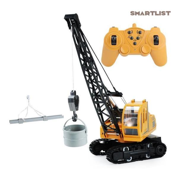 1/16 ラジコンカー 働く車 RCクレーン 車おもちゃ ミニカー ギフト 電動 重機 工事車両 知育玩具 大人 子供 男の子 9歳 10歳 11歳 誕生日 こどもの日 プレゼント