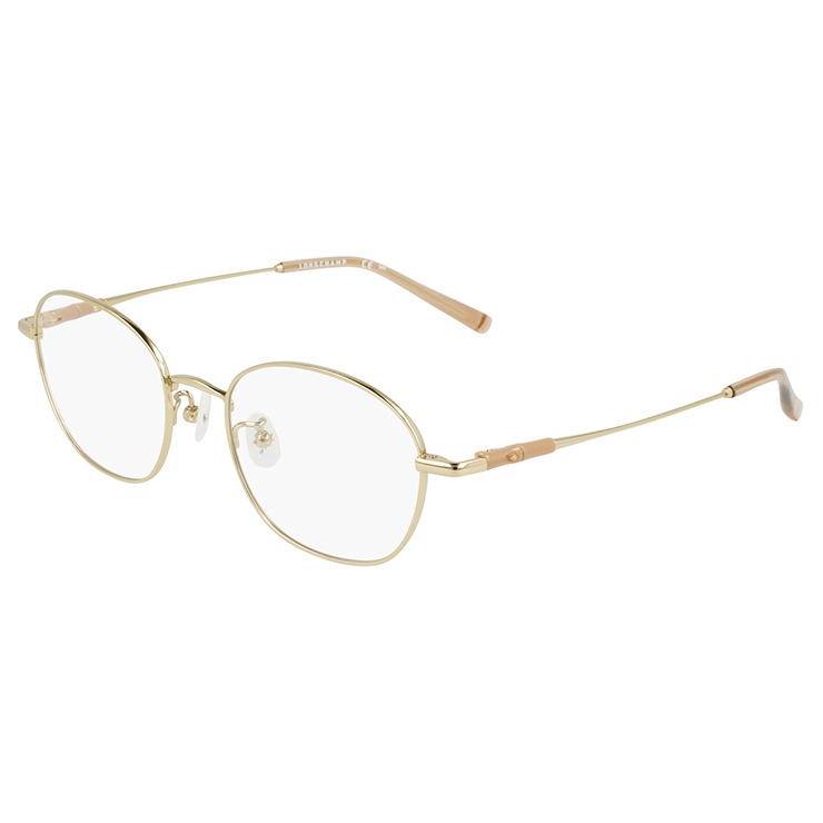レディース メガネ lo2540lbj-714 51mm 眼鏡 軽量 チタン フレーム FEMALE TITANIUM アジアンフィット モデル GOLD カラー