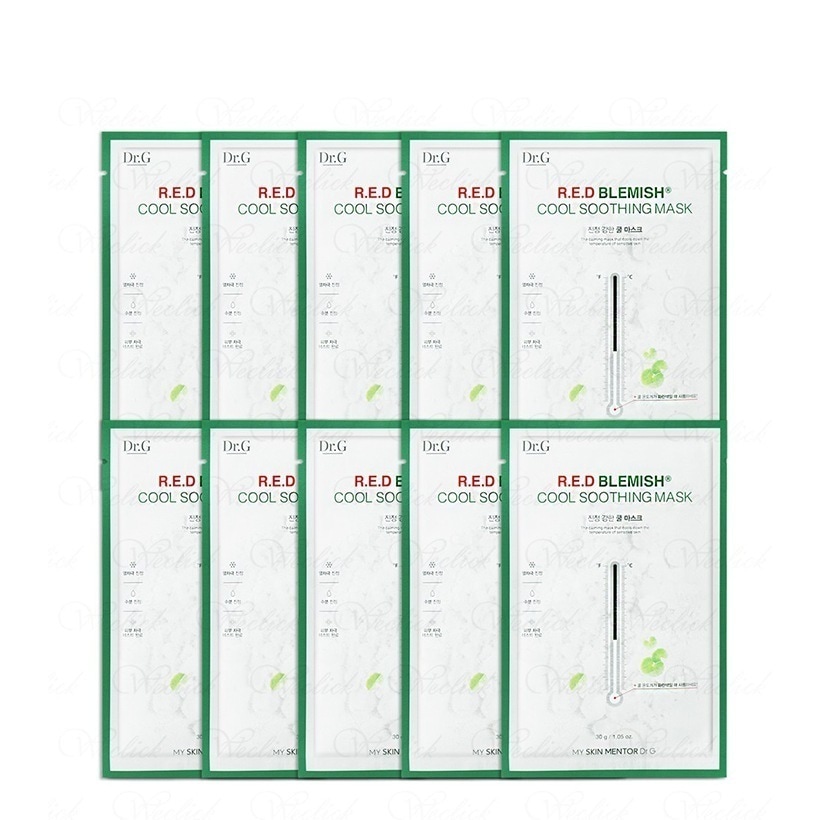 レッドブレミッシュ クール スージング マスク 10EA