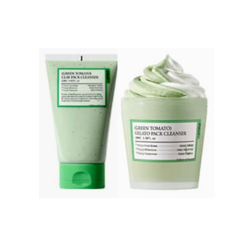 グリーントマト 2種セット/グリーントマトクレンジングセット(クレイ1+ジェラート1)/韓国最高の人気商品！！