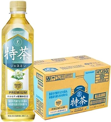 [トクホ]サントリー 伊右衛門 特茶 ジャスミン お茶 500ml24本