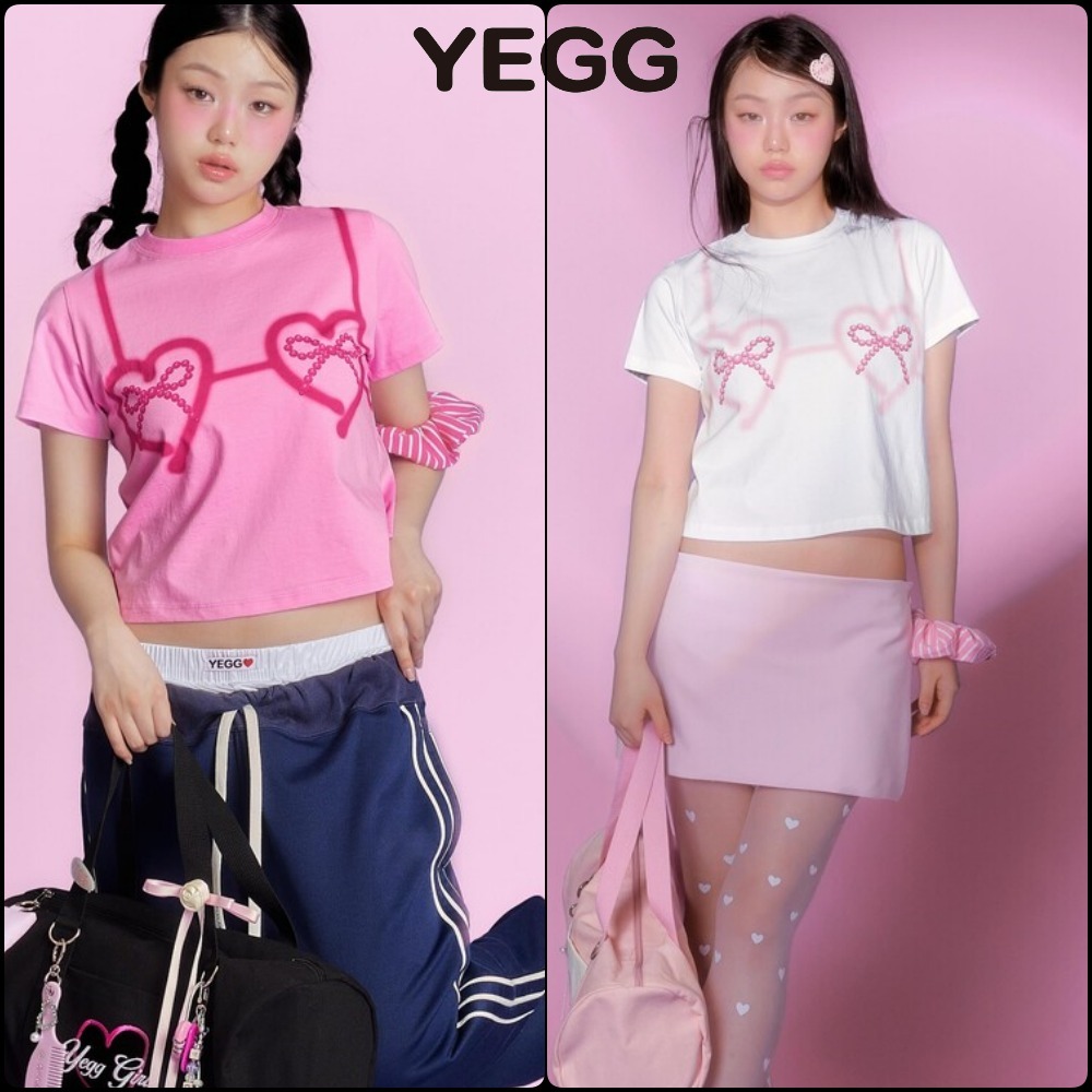 【YEGG】24SS Bikini T-shirt ( Pink )