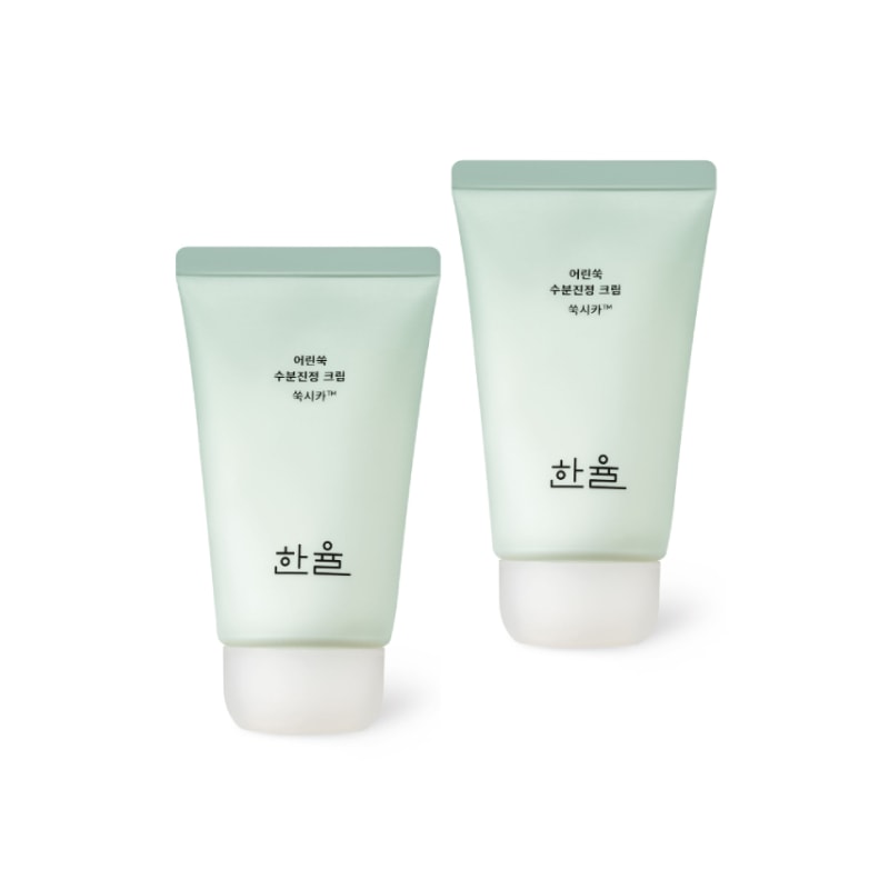 [正品] トラブル 鎮静 よもぎ シカ 水分クリーム 55ml 2個