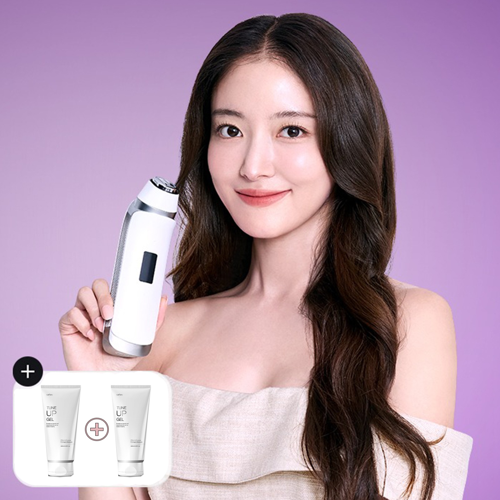 [韓国公式/新商品] バナブ SECRET CODE + チューンナップジェル 2個/弾力ケア/高周波美顔器/サウンド機能/韓国大人気!/モーテルカリフォルニア放映/イ·セヨン 美容器/小顔/美顔器