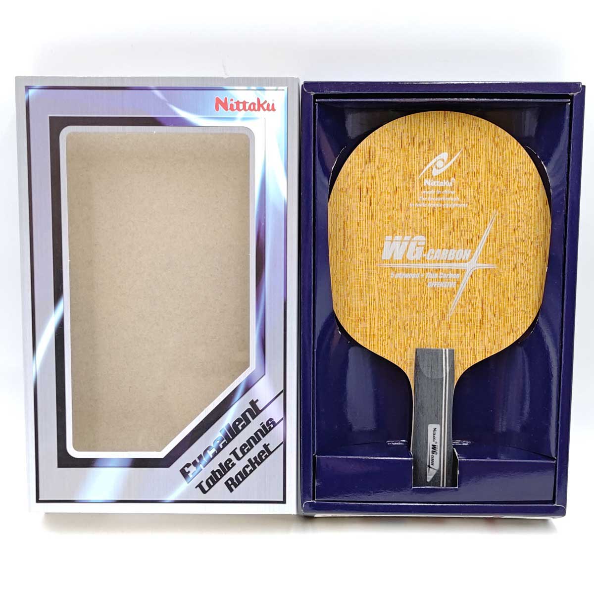 【中古・未使用品】ニッタク 卓球 ラケット WGカーボン FL NC0427 Nittaku