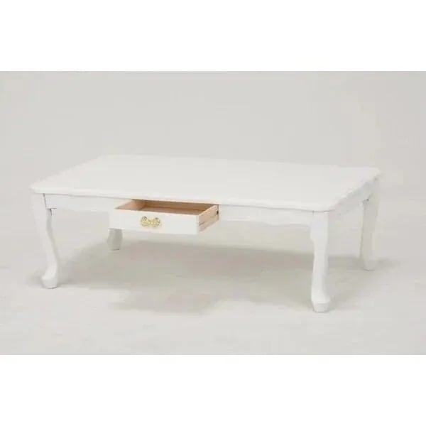 ローテーブル テーブル 折りたたみテーブル センターテーブル リビングテーブル 折りたたみ おしゃれ 引き出し ホワイト アンティーク かわいい 白 完成品 机