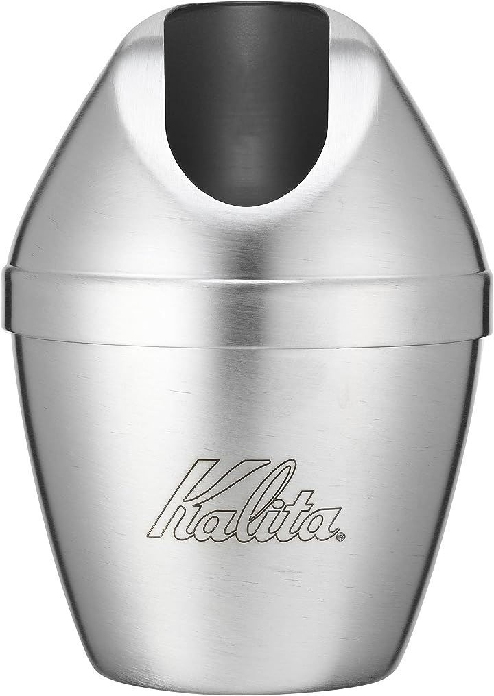 NEXT G2 電動コーヒーミル 受け缶 ロゴ入り 81668 専用 純正部品(シルバー)