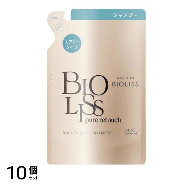 SS ビオリス ピュアレタッチ ぺたふぅわ シャンプー 340mL (詰め替え用) 10個セット