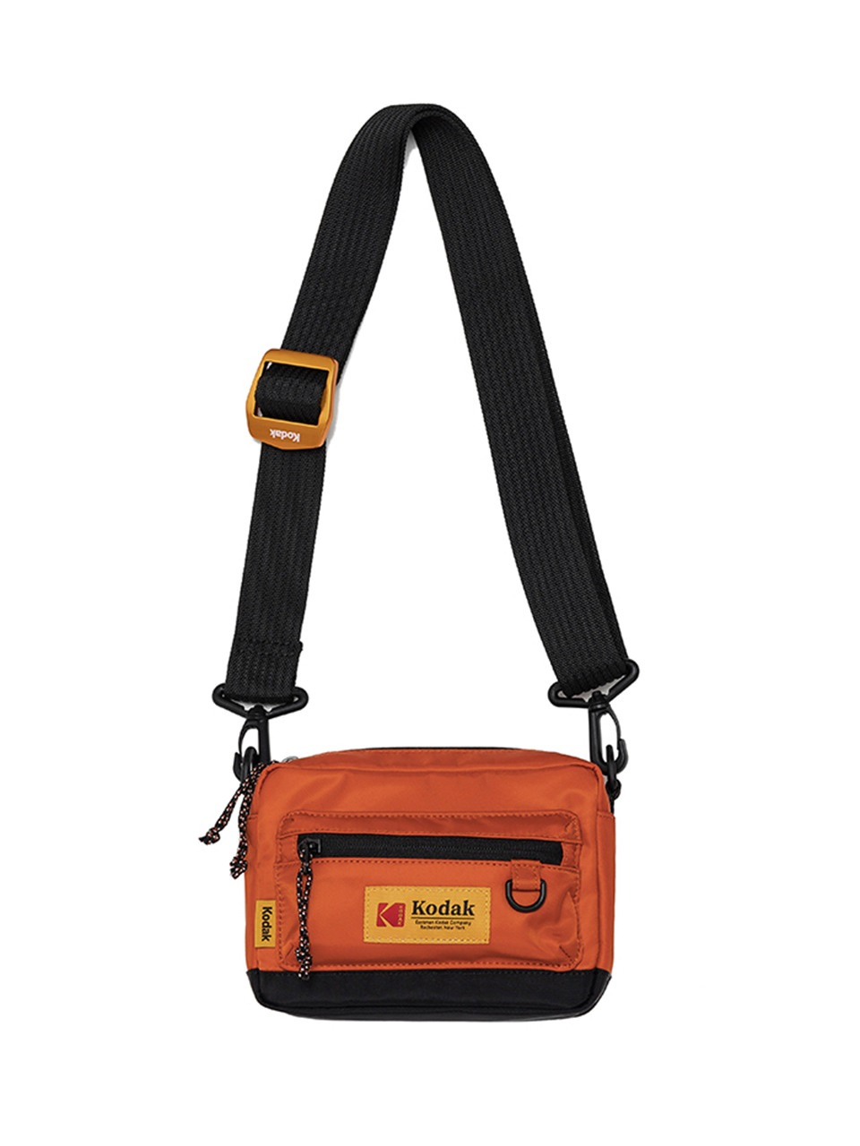 コダックアパレルエッセンシャルスクエアミニクロスボディバッグオレンジ