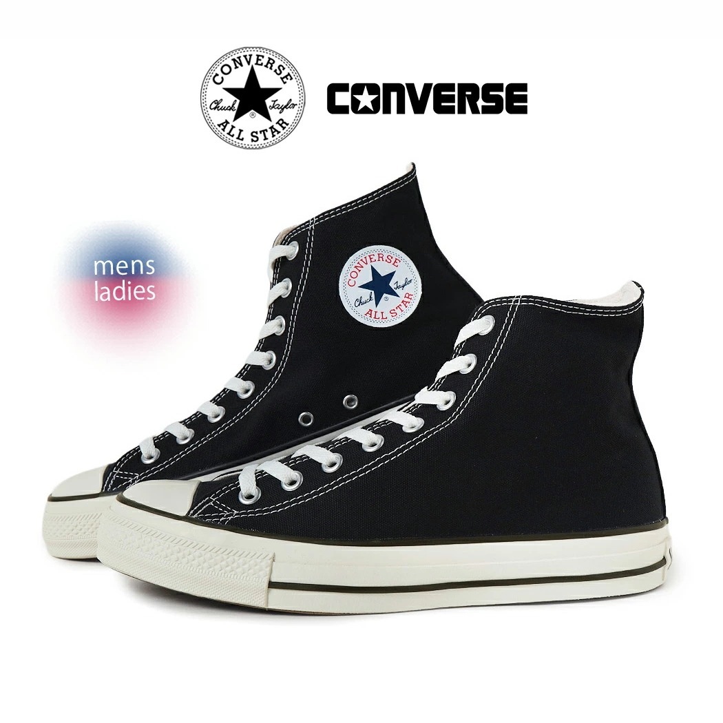 CONVERSE コンバース オールスター ハイ スニーカー ALL STAR (R) HI BLACK/WHITE ( 黒 ブラック 白 ホワイト 国内正規品 メンズ レディース 31310680