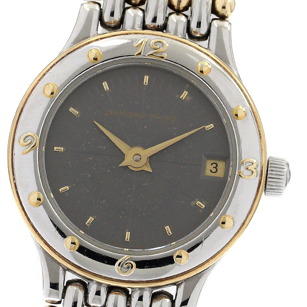 オーデマ・ピゲ AUDEMARS PIGUET メリディアン YGコンビ クォーツ レディース _896419【中古】