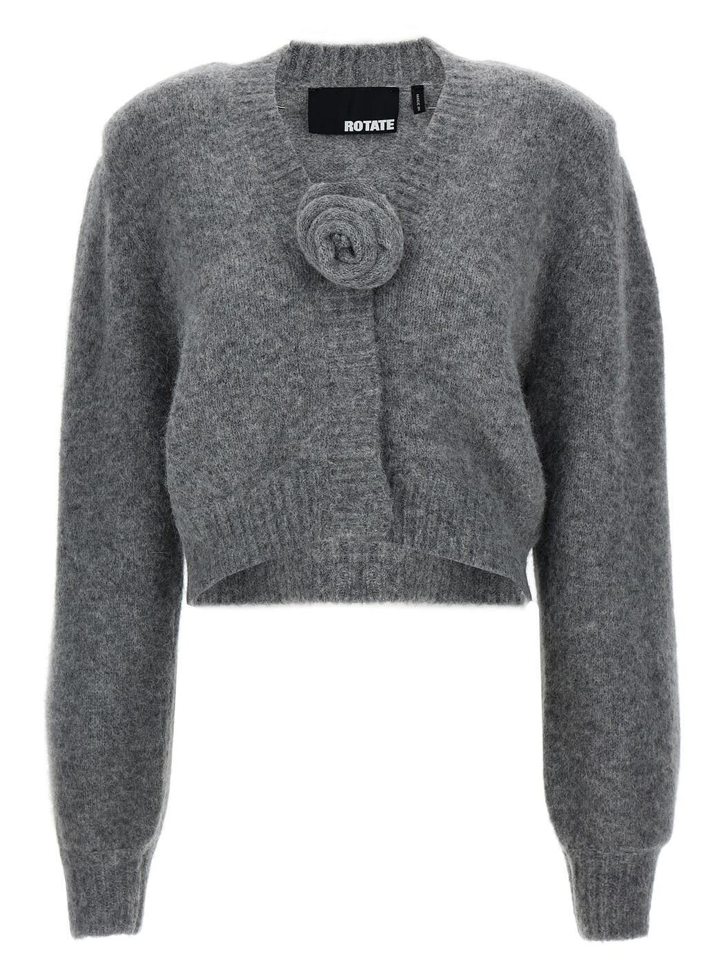 114016 1249 グレー 春夏2025 ニットウェア レディース ia