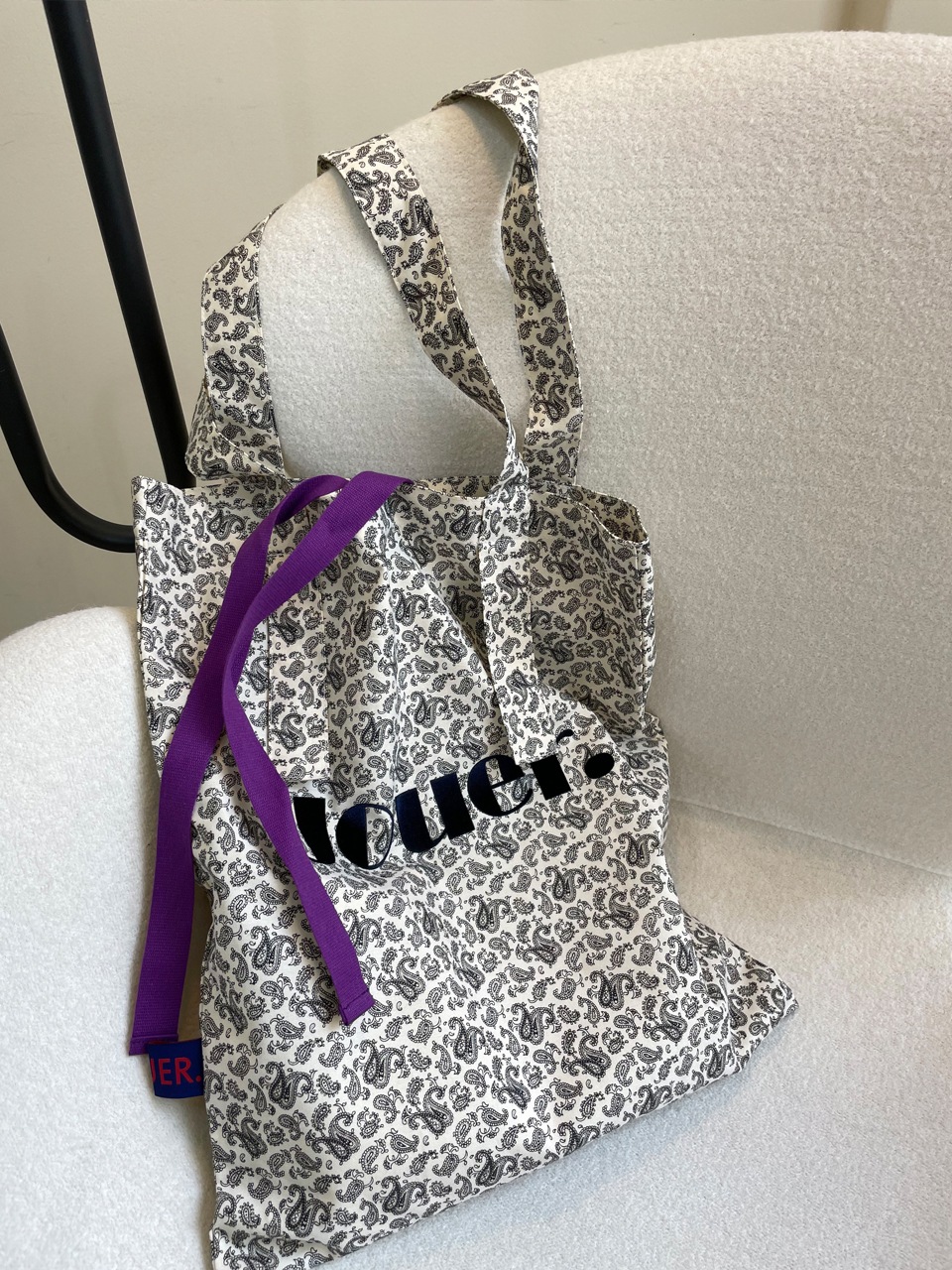 SMALL PAISLEY. bag black