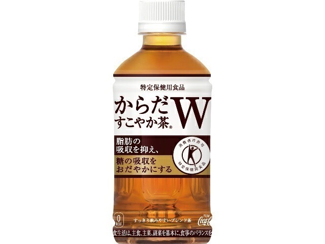 コカコーラ/からだすこやか茶W 350ml 24個 茶飲料 ブレンド茶 糖の吸収 脂肪の吸収