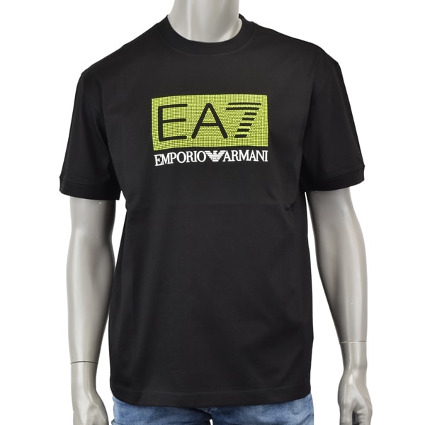 EA7 EMPORIO ARMANI イーエーセブン エンポリオアルマーニ スタッズ ロゴ Tシャツ/3DPT40 PJFBZ 1200 12,166円
