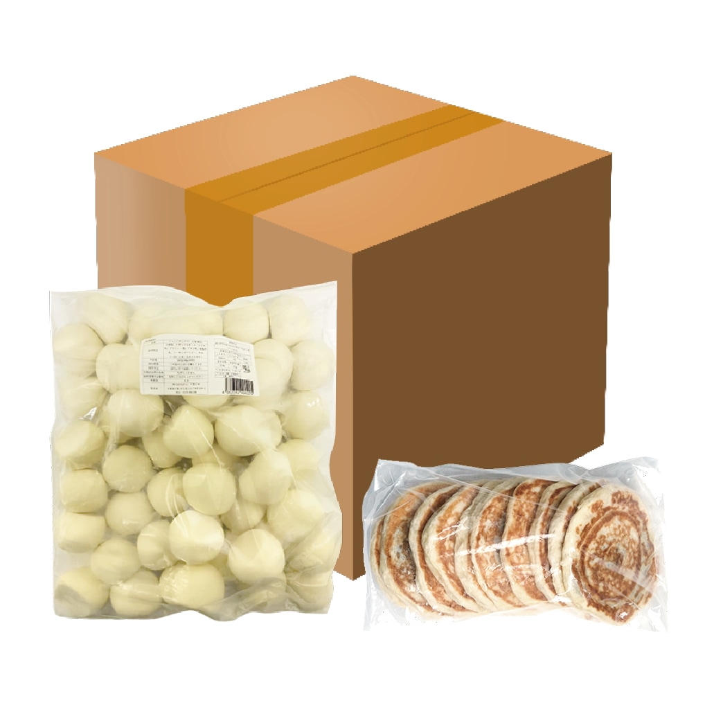 [ジョンノ公式]業務用チーズボール50個+業務用アンコ味ホットク10個【業務用セット】　新大久保チーズドックホットクチーズボール韓国お土産