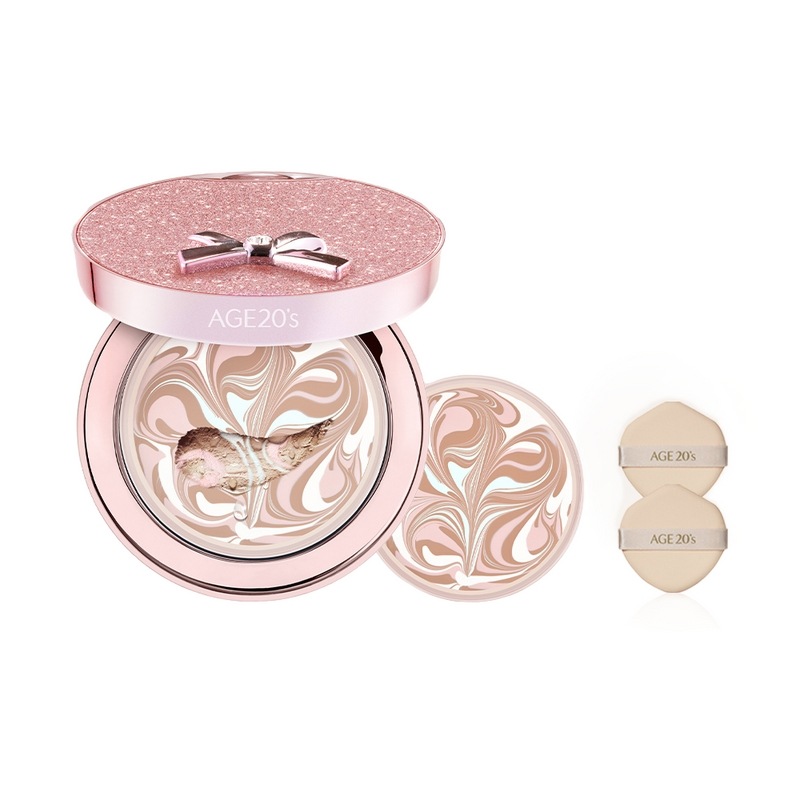 本品＋詰め替え）エイジトゥウェニスエッセンスファクトフローラリボンジュエリーエディション14g本品＋詰め替え（SPF50+）75％エッセンス