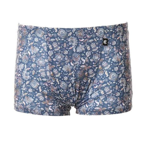 [男]落ち着いた雰囲気のポリスパン花柄ペイズリー柄ドロワーズ(WMP2433)..[35512241]