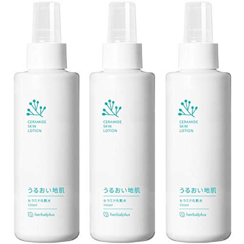 うるおい地肌 セラミド化粧水 3本セット カサカサ 脂漏性 乾燥 かゆみ 顔 頭皮 保湿 ミストスプレー (化粧水3本セット)