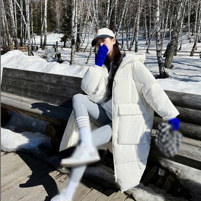 フード付き ダウンジャケット レディース アウトドア ダウンコート 冬 秋 ベンチコート ロング 綿入れ コート アウター ロングダウンコート 冬服 保温 軽量 中綿ジャケット 秋冬 カジュアル 防寒