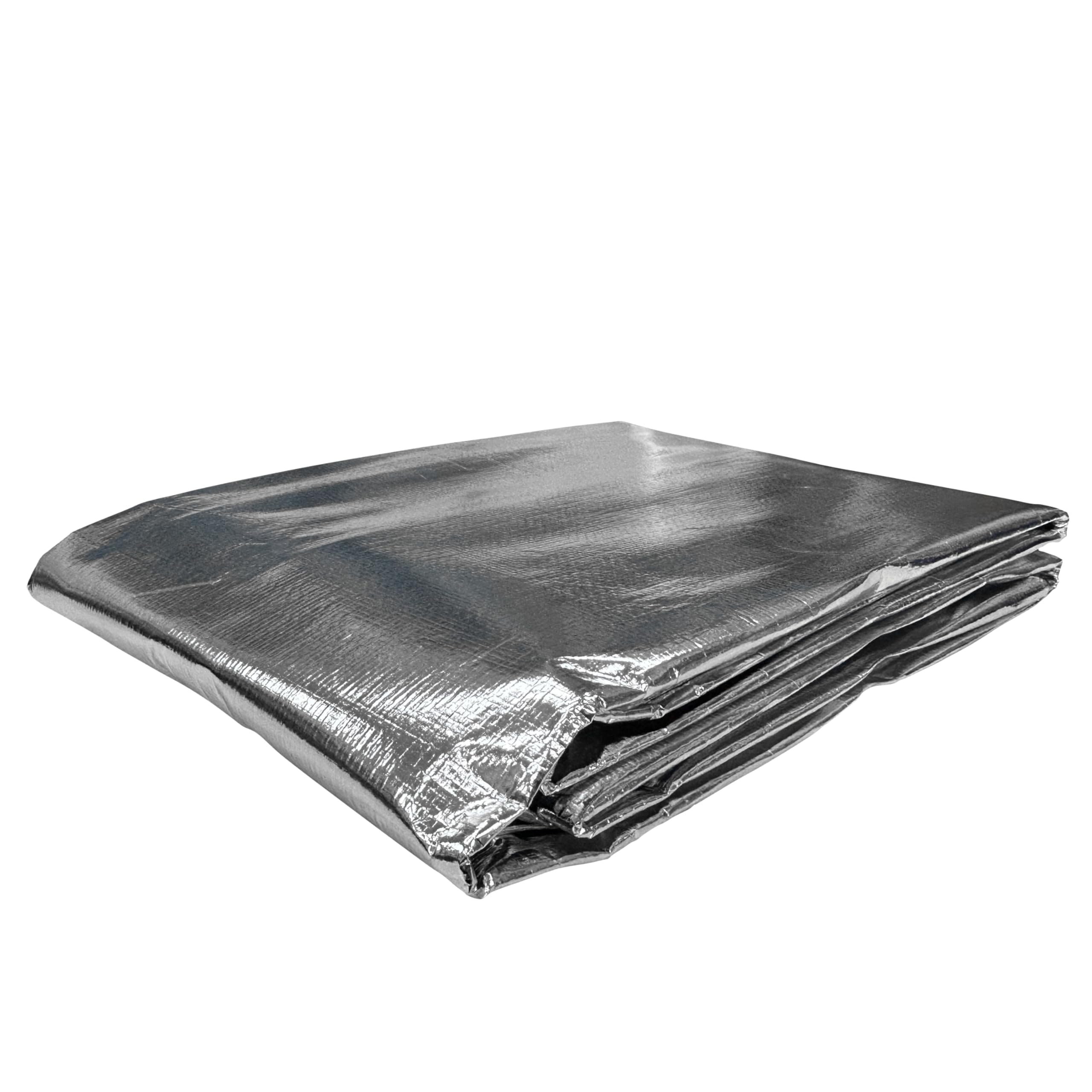 送料無料 ユタカメイク クールシート 2.7m×3.6m B-18 保温・保冷 アルミ蒸着 防水 シェード 養生カバー