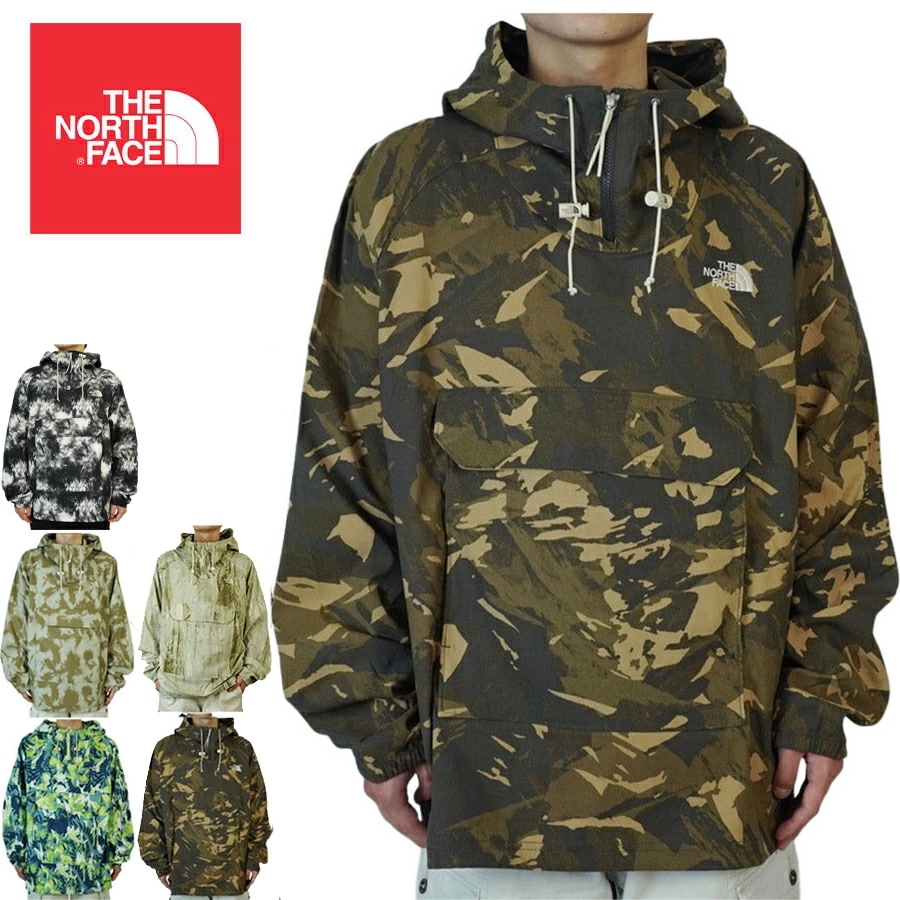 ノースフェイス THE NORTH FACEメンズ ジャケットM PRINT CLASS V PULLOVERメンズ プリントクラスブイ プルオーバーレトロ ダ